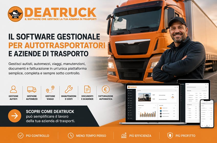 deatruck software cloud logistica e trasporti deatruck software cloud logistica e trasporti