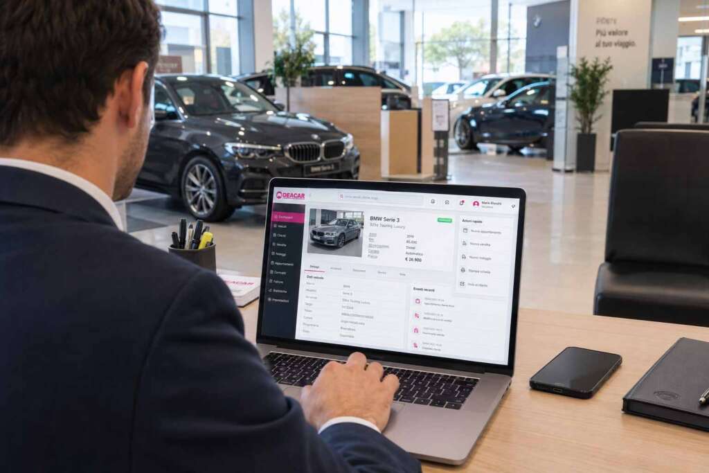 DeaCar il software professionale progettato per autosaloni DeaCar il software professionale progettato per autosaloni