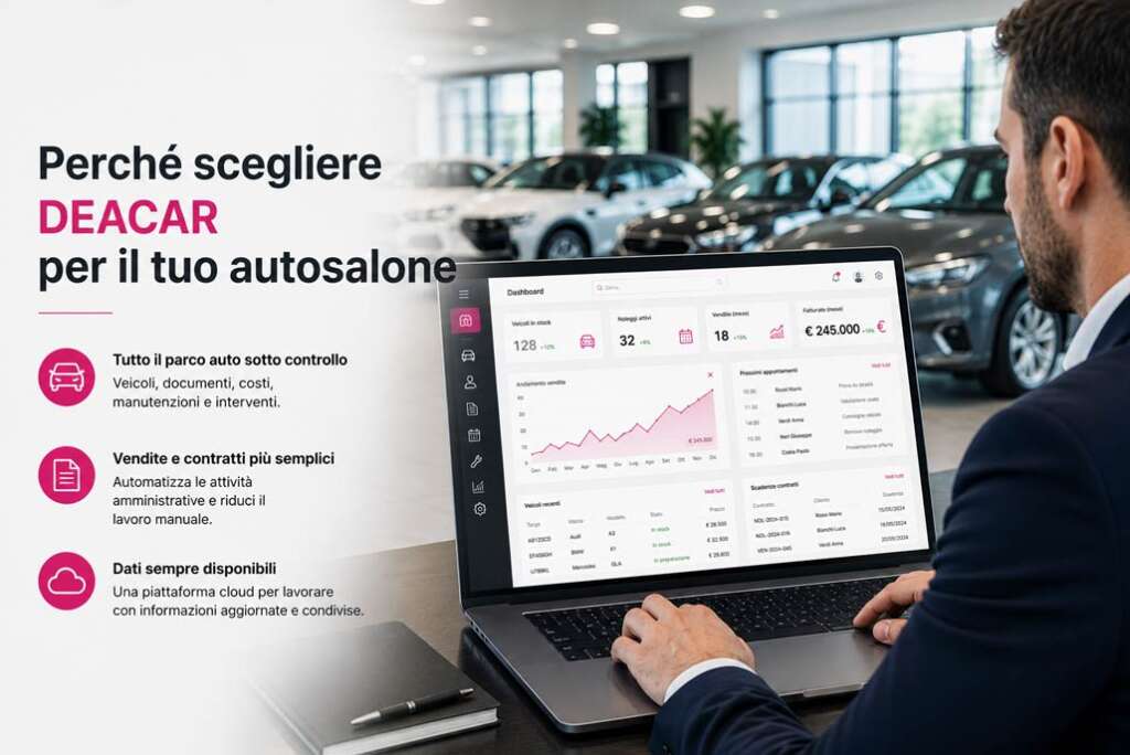 Deacar Gestionale per Autosaloni Dealertec Italia Deacar Gestionale per Autosaloni Dealertec Italia